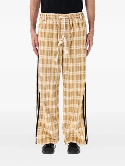 Adidas Originals Adidas X Song For The Mute Adi006 Plaid Pants In Multi