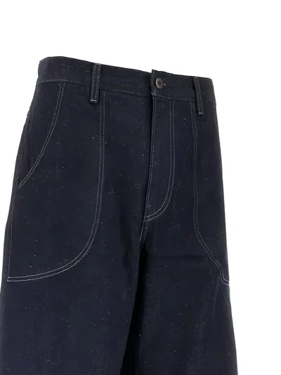 Levi's Japanese Selvedge Denim Wide Leg Jeans In Blue