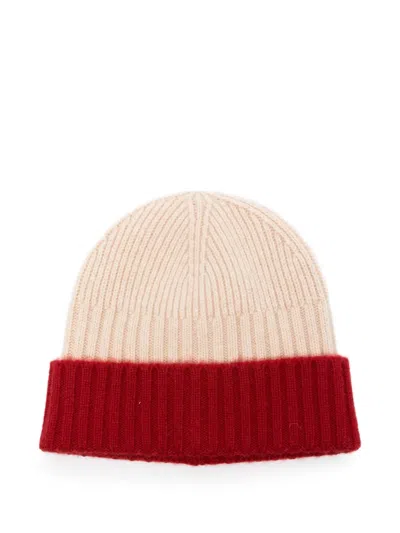 Liska Gerippte Mütze Aus Kaschmir In Brown