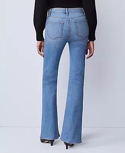 Ann Taylor The Petite Boot Jean — Curvy Fit In Blue