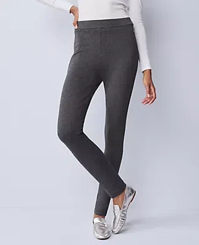 Ann Taylor Weekend Collection Classic Pull On Legging In Gray