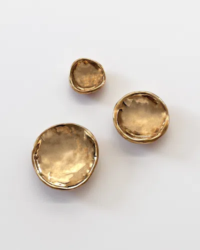 Westman Atelier The Pinch Pot Trio In Gold