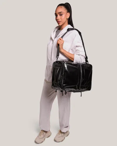 Aimee Kestenberg Dakota Faux Leather Travel Backpack In Black