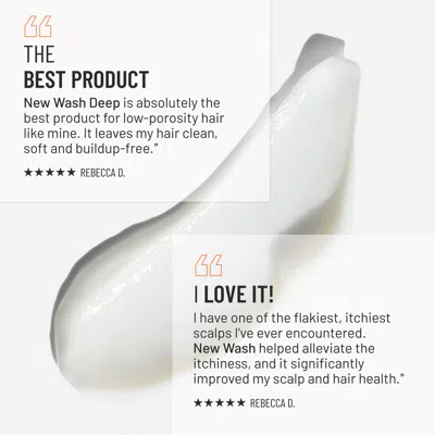 Hairstory Ws New Wash Deep Clean 20 oz Refill Pouch Case (6)