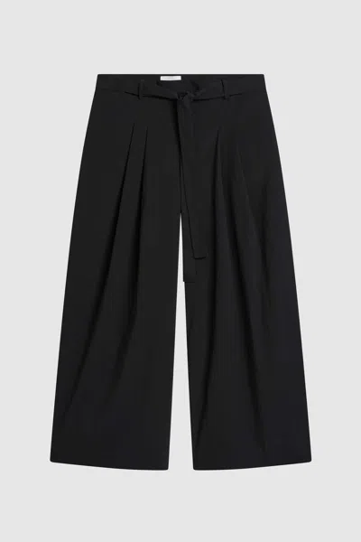 St Agni Adjustable Palazzo Pants In Black