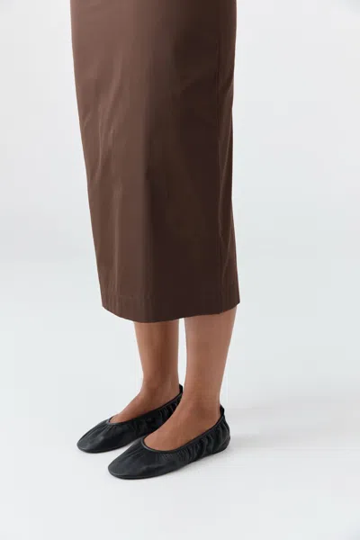 St Agni Classic Ballet Flat In Black