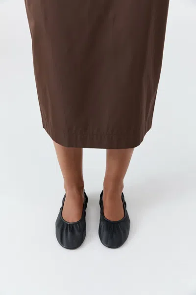 St Agni Classic Ballet Flat In Black