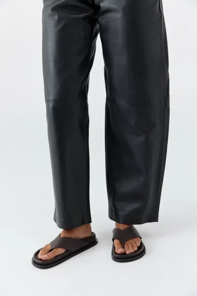 St Agni Classic Thong Slide In Black