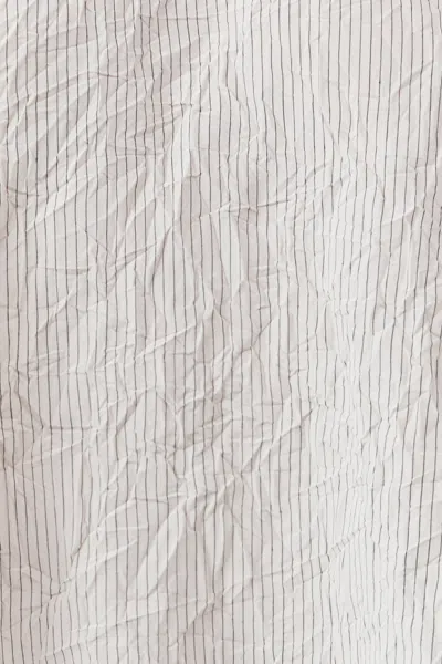 St Agni Crushed Halter Top In White