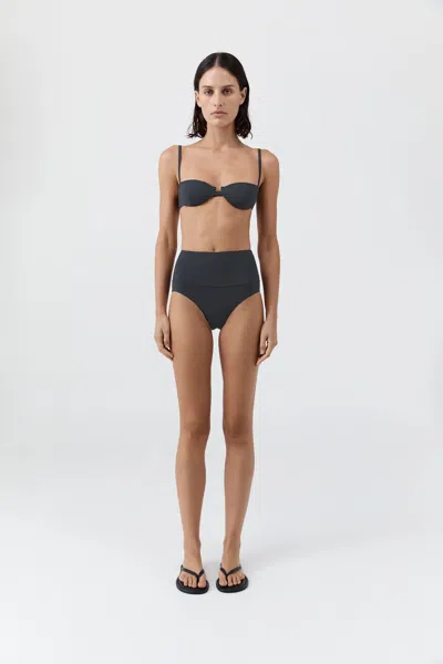 St Agni High Waisted Briefs In Gray