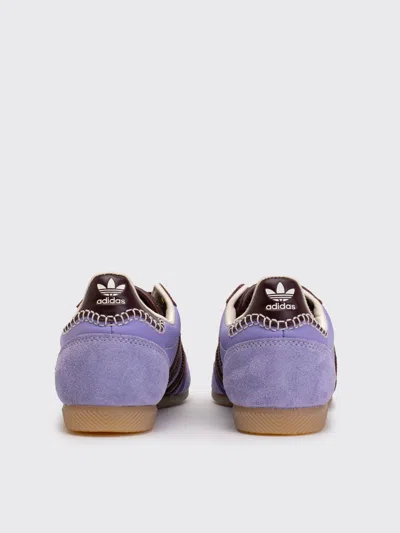 Adidas Originals X Wales Bonner Suede-leather Sneakers In Purple