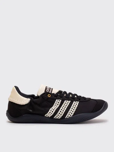 Adidas Originals X Wales Bonner Karintha Lo Satin Sneakers In Black