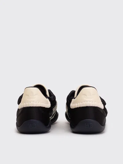 Adidas Originals X Wales Bonner Karintha Lo Satin Sneakers In Black