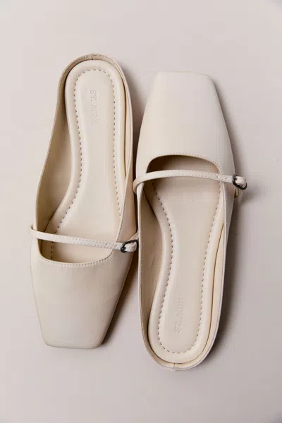 St Agni Plié Flat In Neutral