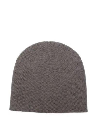 Liska Cashmere Beanie In Gray