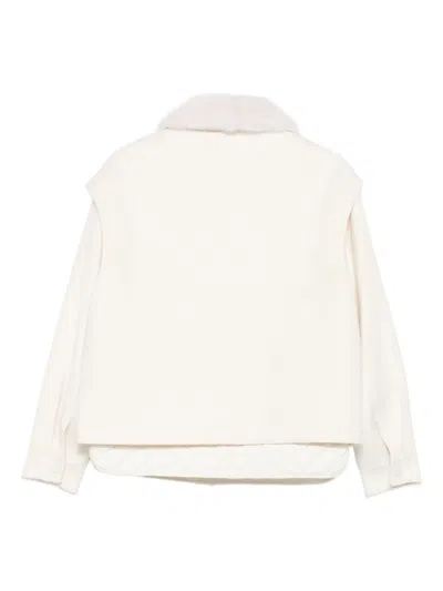 Liska Single-breasted Blazer In White