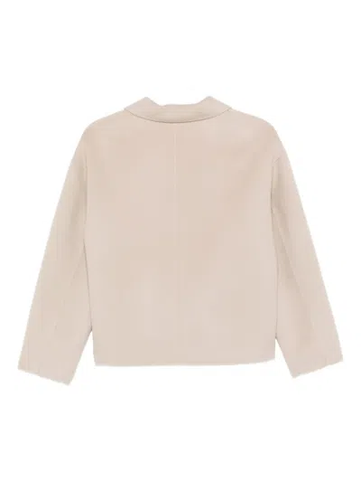 Liska Jack Front-button Jacket In Neutral
