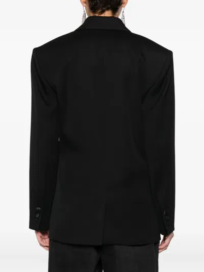Isabel Marant Double-breasted Tailored Blazer In Black