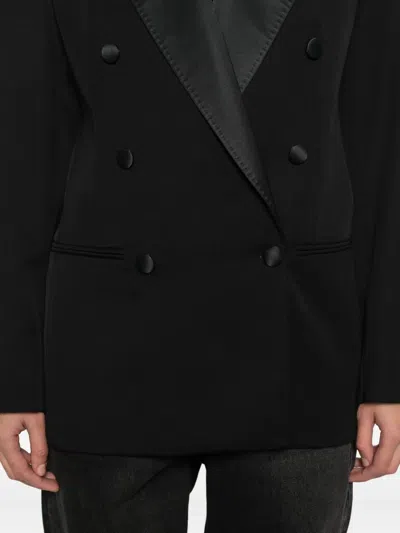 Isabel Marant Double-breasted Tailored Blazer In Black