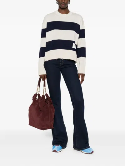 Jacob Cohen Logo-patch Jeans In Blue