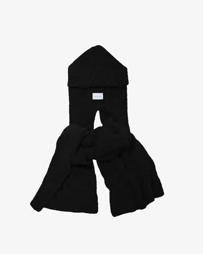 Janessa Leone Benji Alpaca-blend Headscarf In Black