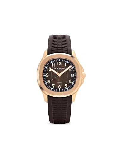 Pre-owned Patek Philippe X Tiffany & Co. 2020 Aquanaut 40mm In Brown