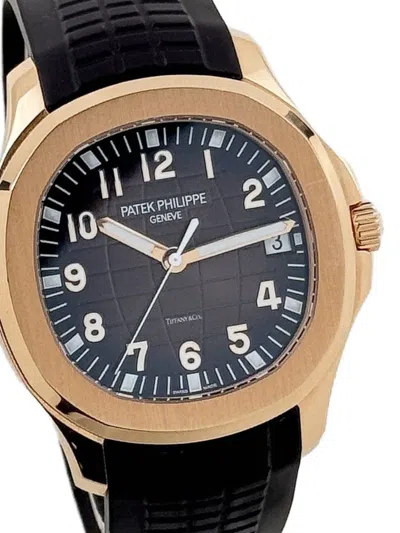 Pre-owned Patek Philippe X Tiffany & Co. 2020 Aquanaut 40mm In Brown