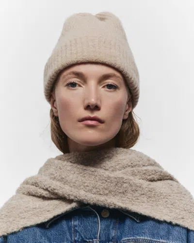 Janessa Leone Piper Beanie In Brown