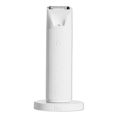 Fur Trim System In White