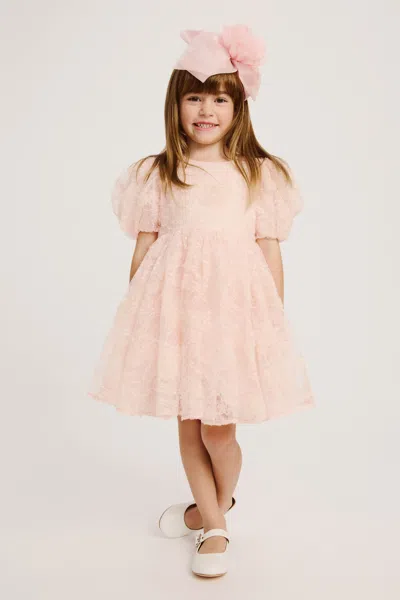 Bardot Junior Girls Linda Rosette Mini Dress In Pink