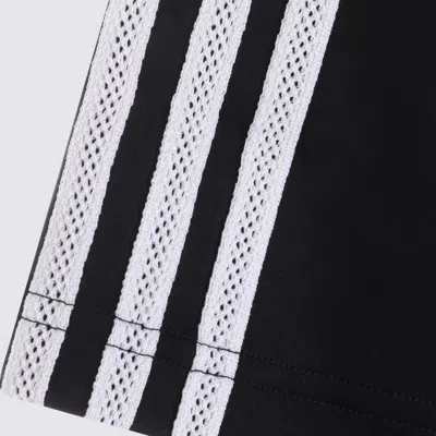 Adidas Originals By Wales Bonner White And Black Cotton T-shirt In Purple