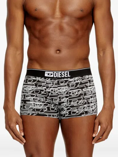 Diesel Damien-d-box-3pack Boxers In Black