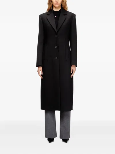 Diesel G-allan Oval Plaque Jacket In Black