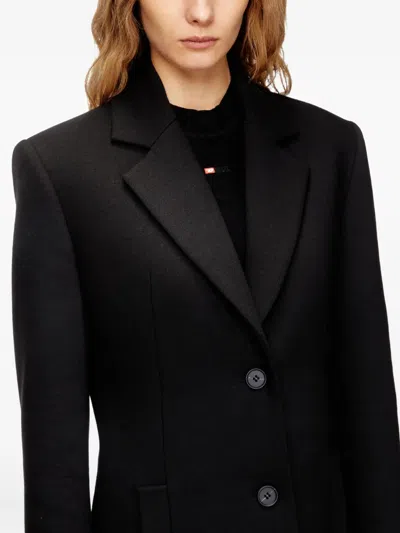 Diesel G-allan Oval Plaque Jacket In Black