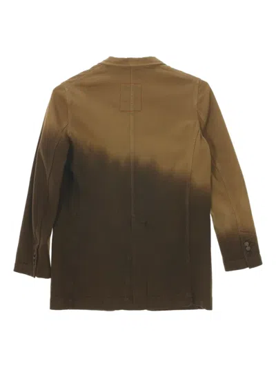 Uma Wang Jane Pocket Blazer In Brown