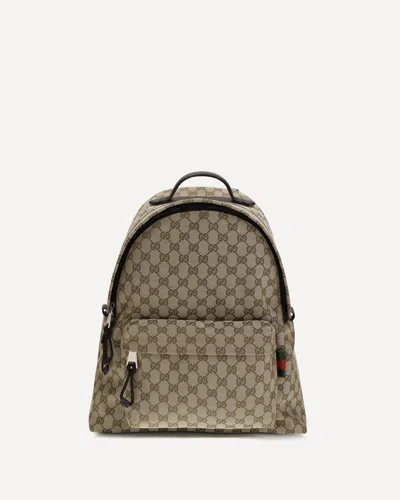 Gucci Fabric Backpack Featuring Adjustable Straps In Multi