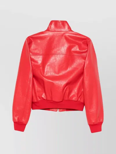 Bally Tailored Long Sleeve Blazer With Ribbed Cuffs In Black