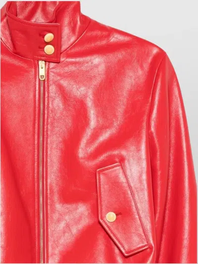 Bally Tailored Long Sleeve Blazer With Ribbed Cuffs In Black