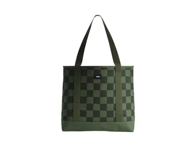 Pre-owned Vans Pegs Tote Bag In Pine Forest Green