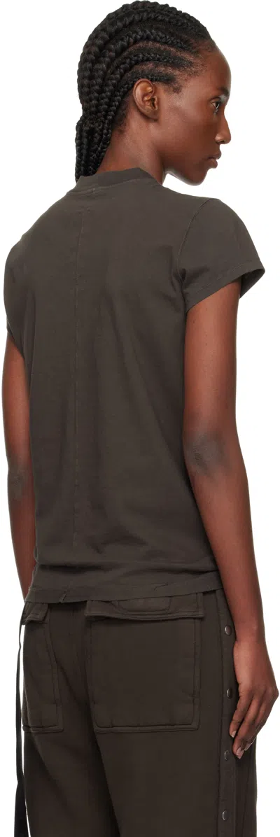 Rick Owens Drkshdw Level T Short-sleeved T-shirt In Gray