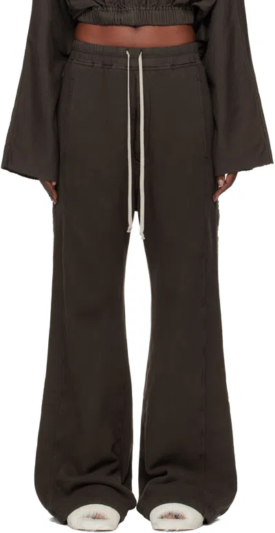 Rick Owens Drkshdw Concordians Pusher Sweatpants In Gray