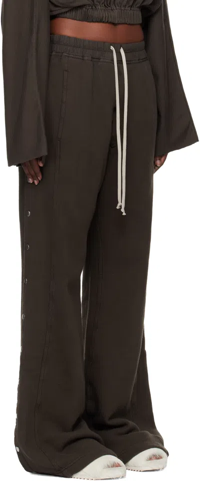Rick Owens Drkshdw Concordians Pusher Sweatpants In Gray