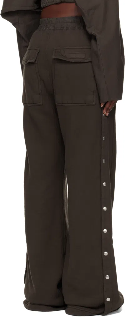 Rick Owens Drkshdw Concordians Pusher Sweatpants In Gray