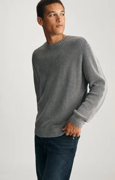 Mavi Crew Neck Sweater In Anthracite In Gray