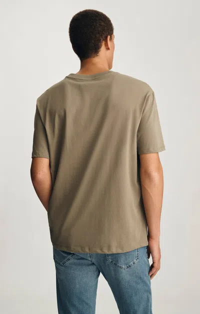 Mavi Basic Short Sleeve T-shirt In Dusky Green In Green