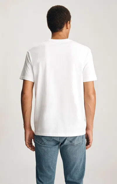 Mavi Short Sleeve Crew Neck T-shirt In Antique White