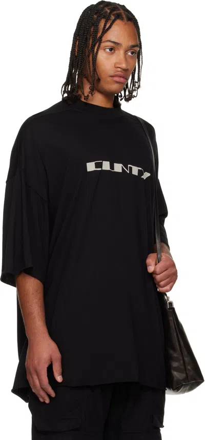 Rick Owens Drkshdw Tommy T-shirt In Black