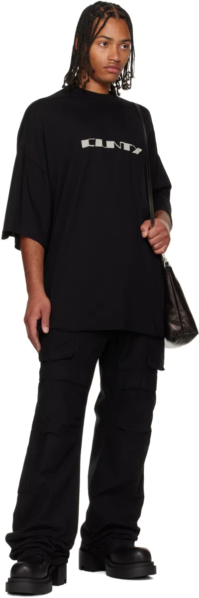 Rick Owens Drkshdw Tommy T-shirt In Black