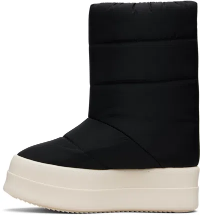 Rick Owens Drkshdw Black Concordians Mega Bumper Lunar Boots In Black
