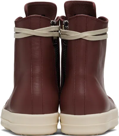 Rick Owens Pink Concordians Sneakers In Brown